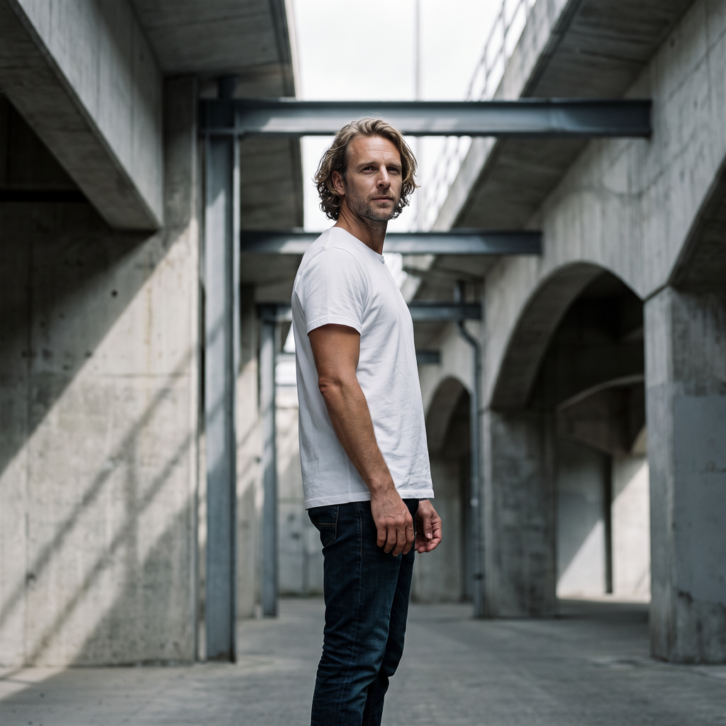 Playera Regular Fit · Algodón Peinado