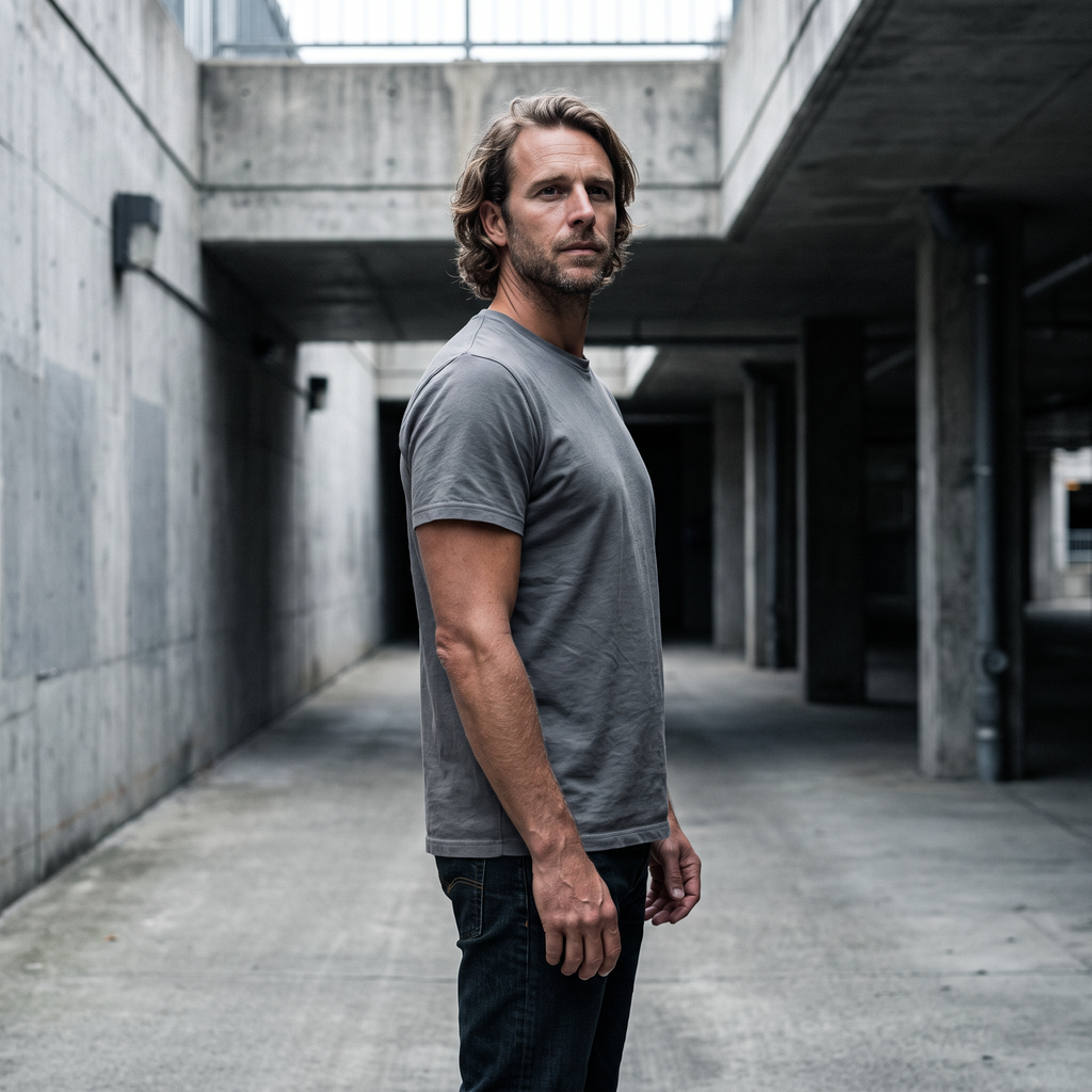 Playera Regular Fit · Algodón Peinado