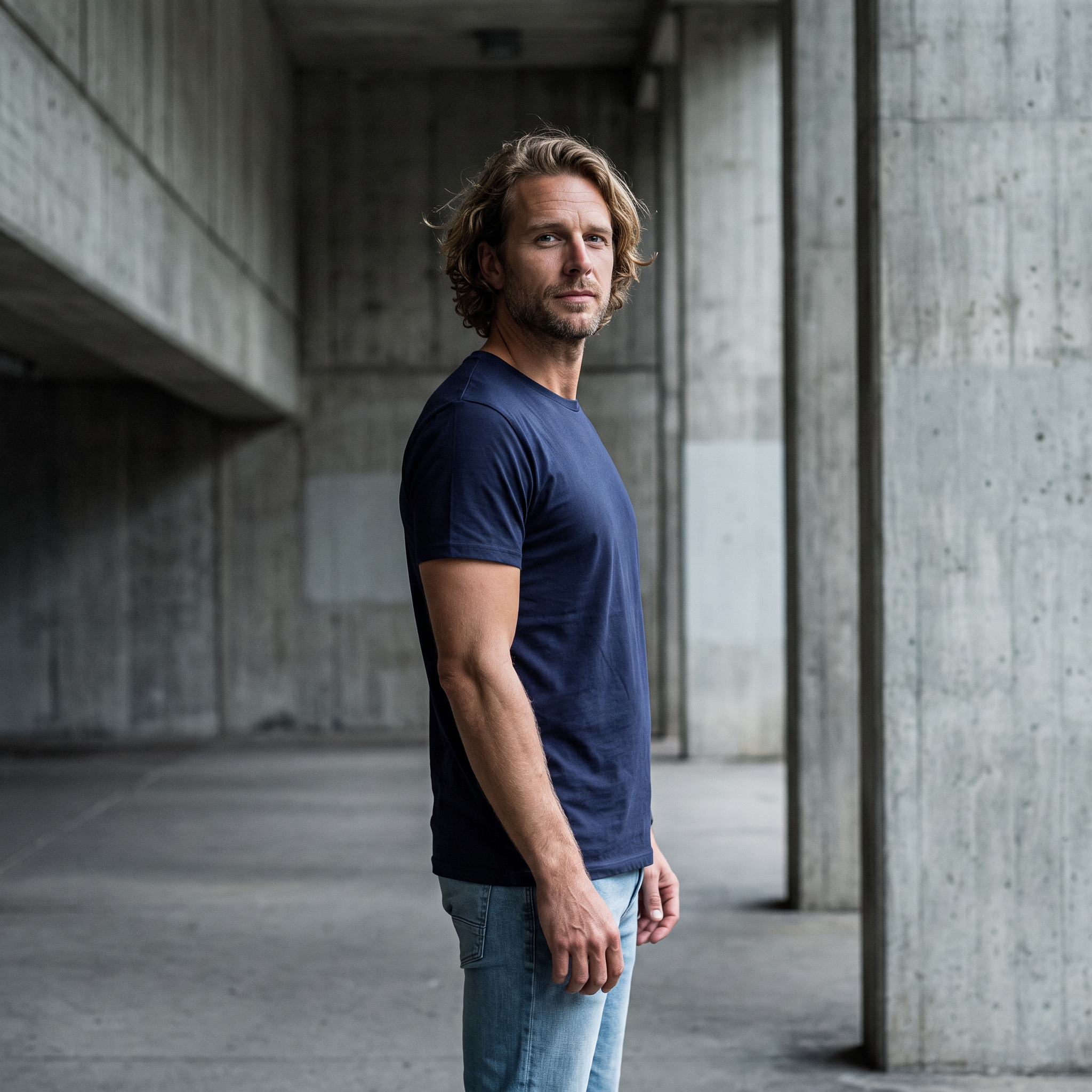 Playera Regular Fit · Algodón Peinado